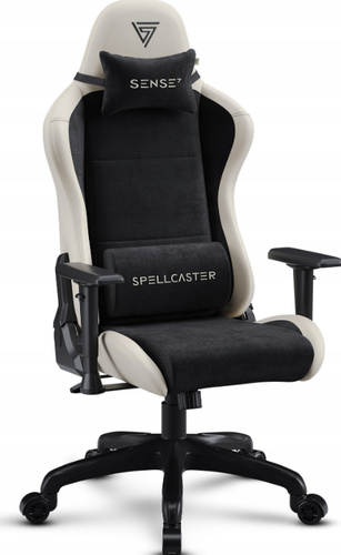 Gamingstol kontorstol Sense7 Alcantara materiale +  øko-skinn Max 150kg