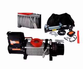 VINSJ TIL BILTRANSPORTER – PRESKO PEW12000 – 5,5T – 12V – 5443 kg