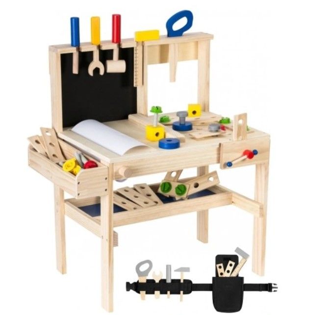 Montessori TREVERKSTED XXL - 75 stk. Verktøybelte