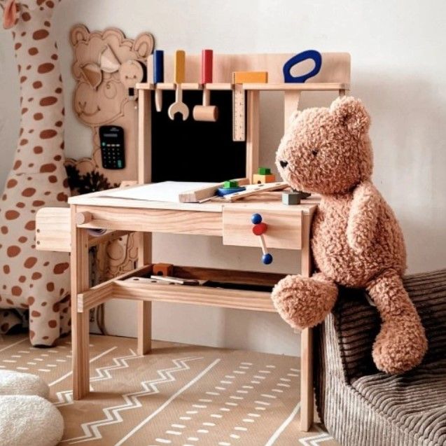 Montessori TREVERKSTED XXL - 75 stk. Verktøybelte