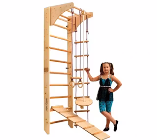 Ribbevegg Turnringsstige 230X80X70 (kombi 3)