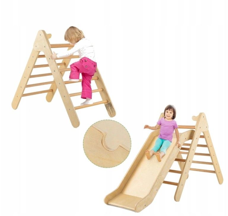 Montessori Klatrestativ Tresklie for Barn 2i1