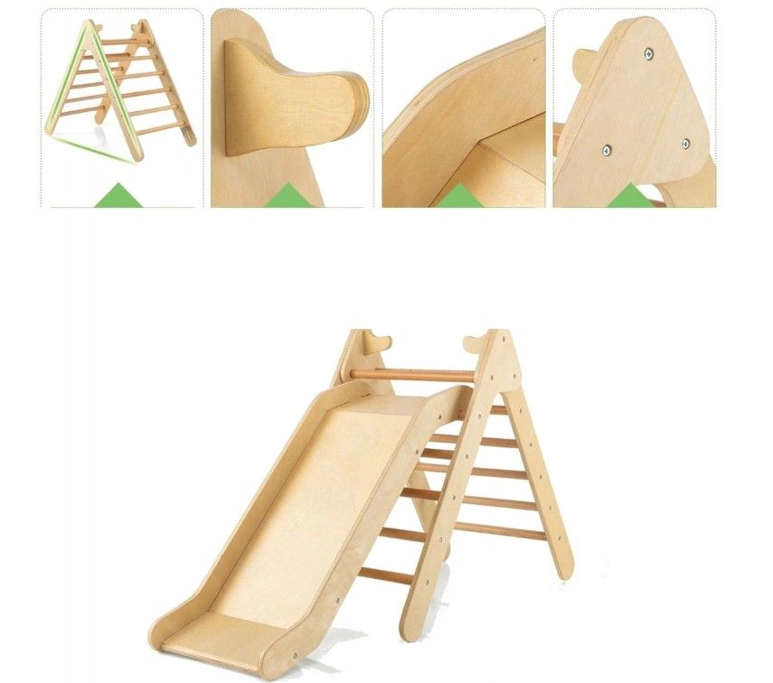 Montessori Klatrestativ Tresklie for Barn 2i1