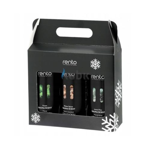 Rento Sauna Scent Limited Edition gave RENTO BOX - 3 x 400 ml