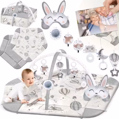 Lekegrind Baby Aktivitetsleke XXL RETRO