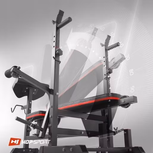 Multifunksjonell, justerbar treningsbenk