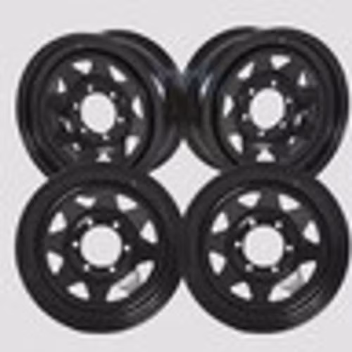 Stålfelger 4stk TOYOTA HILUX 16X7 6X139,7 (106,1mm) ET20 - SNAKEMAN 4WD