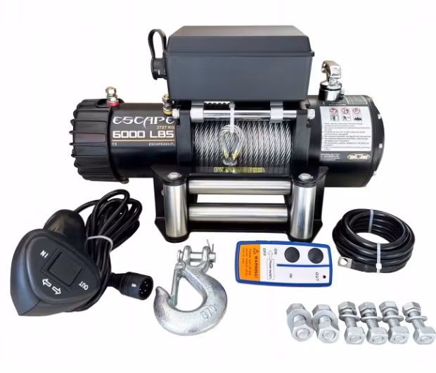 VINSJ Escape Escape 6000ES – 6000 lbs / 2727 kg – stål 12V