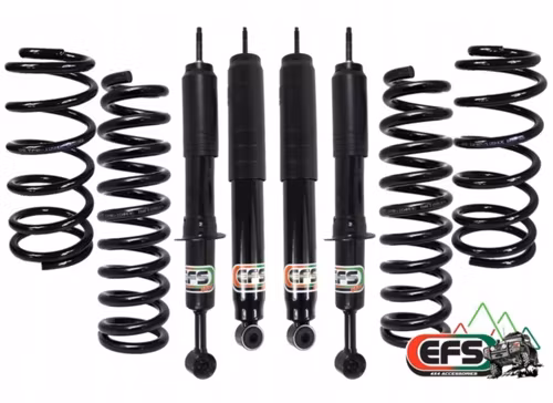 Spiralfjærer Støtdemper Sett TOYOTA LAND CRUISER 200 2007+   HD 30mm (60/100kg)4WD