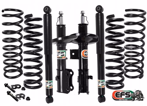Spiralfjærer Støtdemper Sett SUZUKI GRAND VITARA V6 I DIESEL 2005+/ EFS lift 30mm