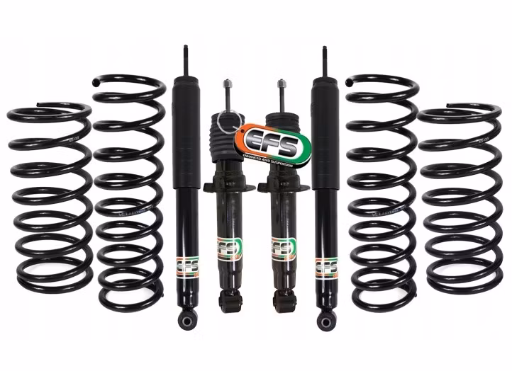 Spiralfjærer Støtdemper Sett MITSUBISHI PAJERO 3 bensin (2000-2011) 2" (65/150 kg) EFS 4x4