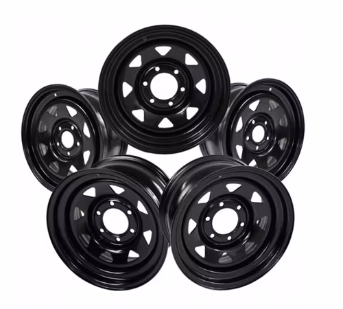 Stålfelger 16X8 6X139,7 110 ET10 5stk NISSAN