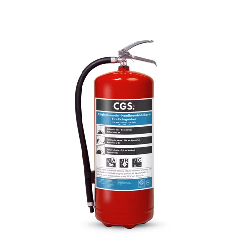 CGS 12 kg pulversläckare PE12CR-A SE/FI