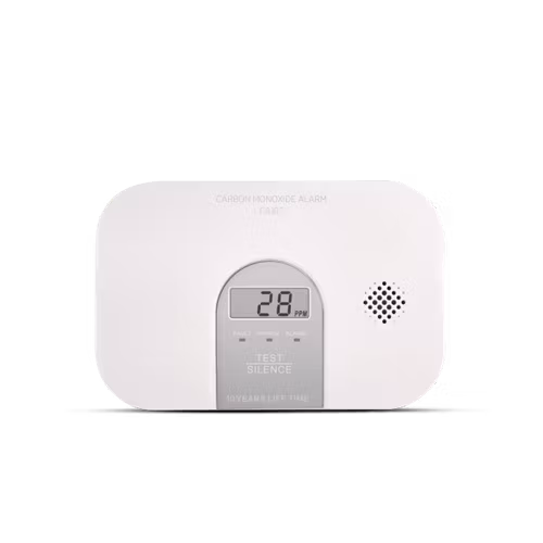 Housegard kolmonoxidlarm med LCD, CA107