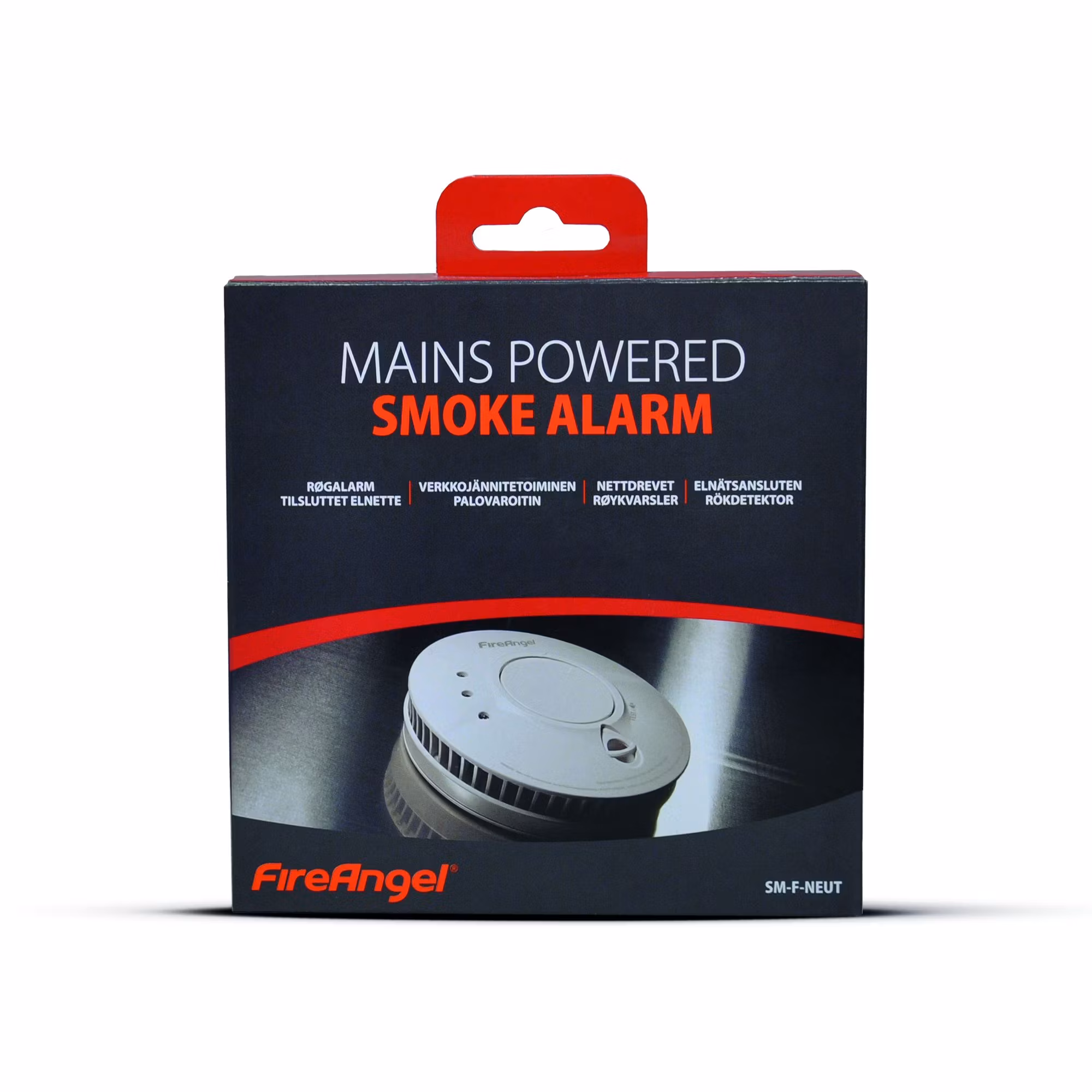 Fireangel brandvarnare, inkl 10-års batteri, 230V, SM-F