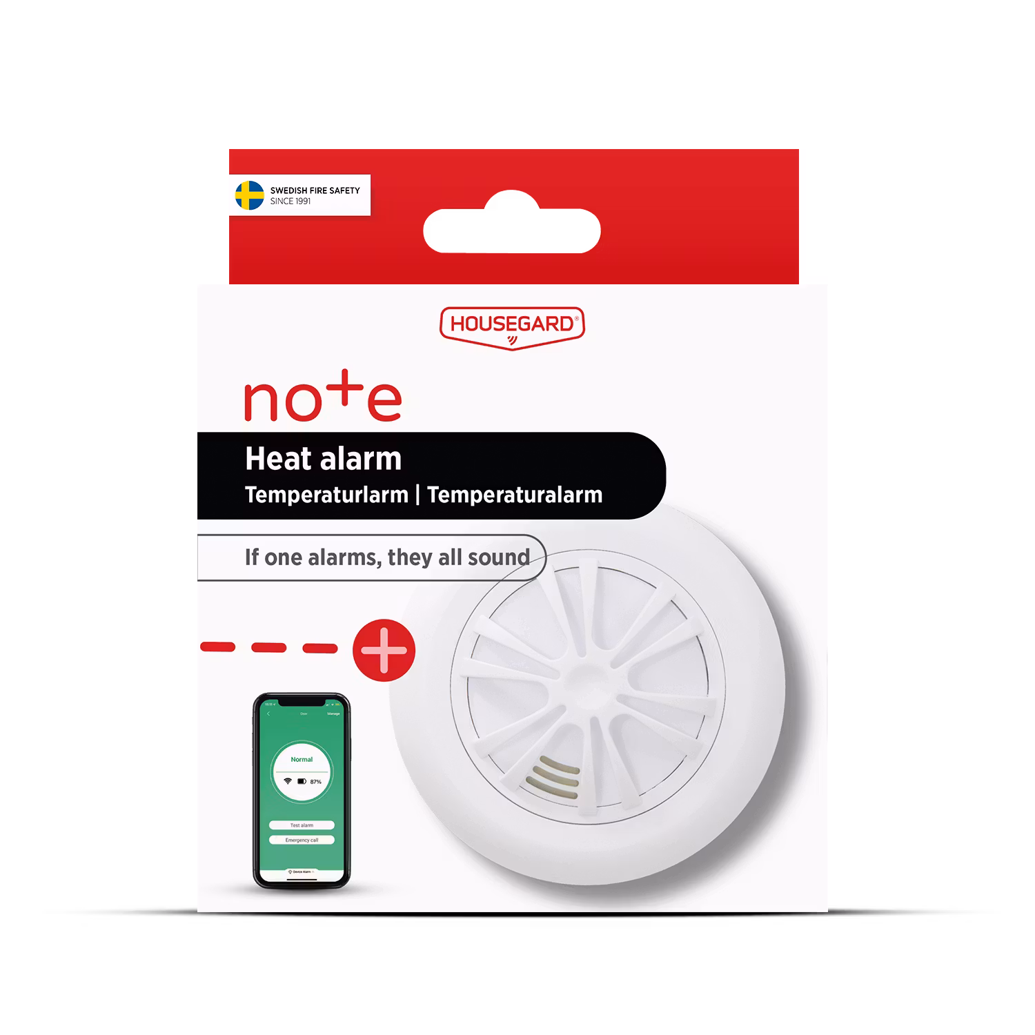 Housegard Note HA224WS Smart Temperaturvarnare