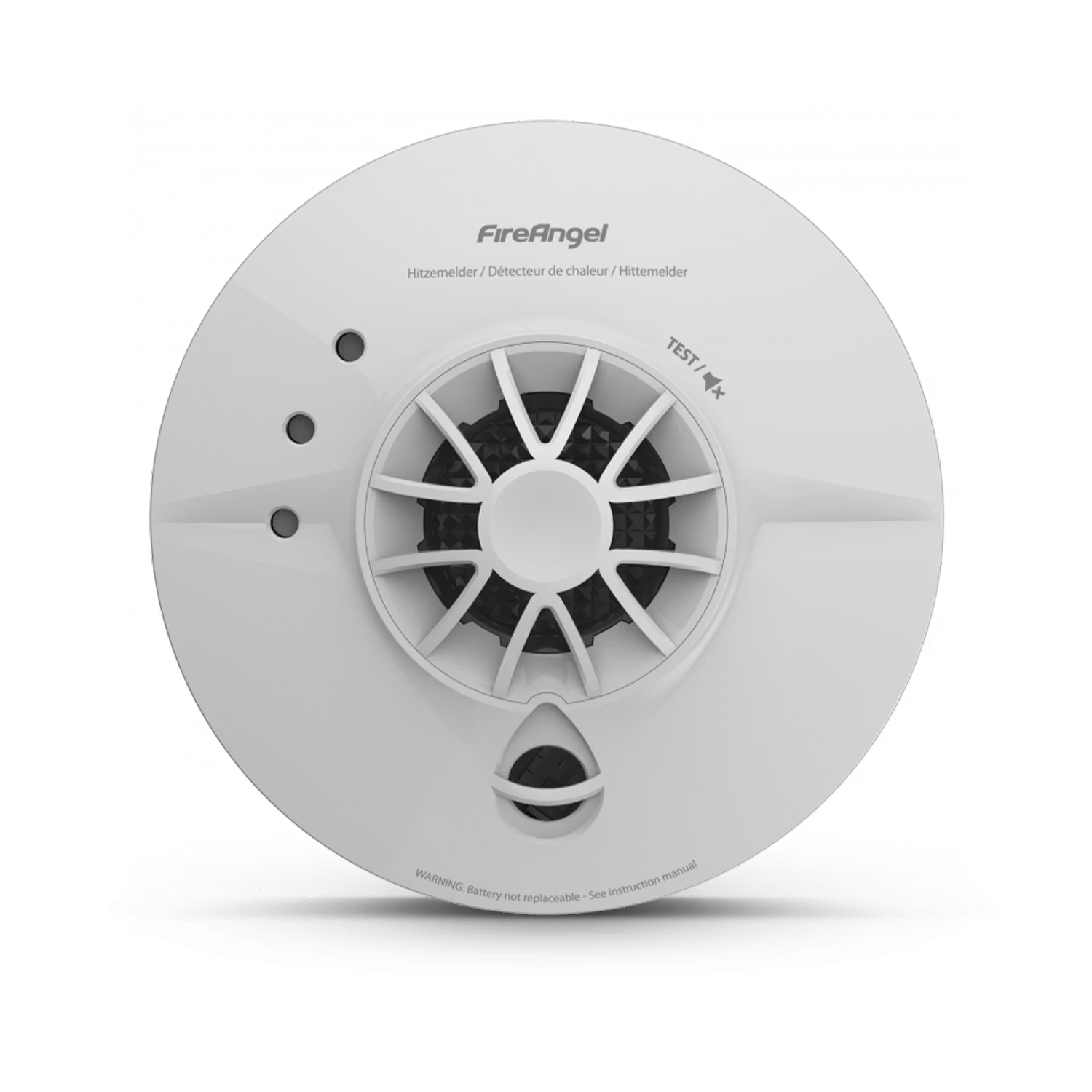 Fireangel Temperaturlarm 230V, inkl 10-års batteri, HM-F