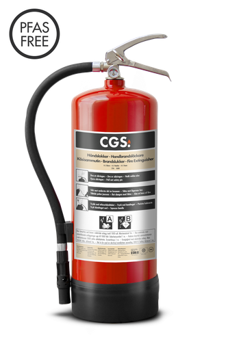 CGS 6 L skumsläckare PFAS fri, FE6CR-C, 27A 144B