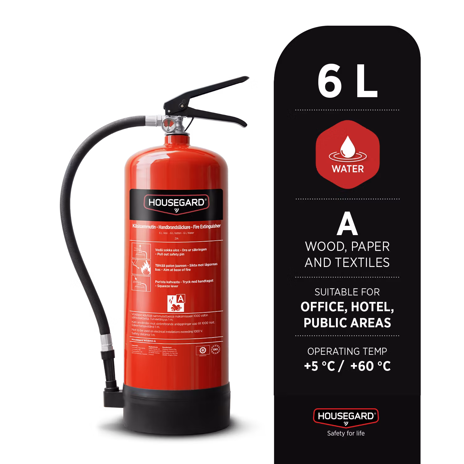 Housegard 6L vattensläckare, WE6HO-A