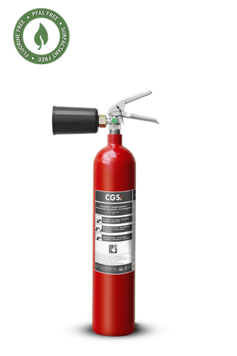 CGS koldioxidsläckare 2kg, K2CR-A
