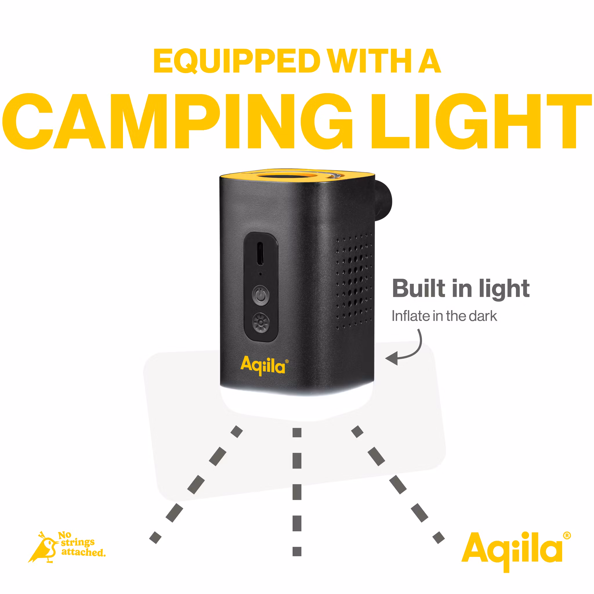 Aqiila Airbird C2 – Luftpump 3-i-1