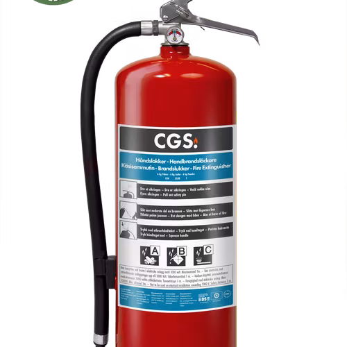 CGS 6 kg pulversläckare, PE6CR-A