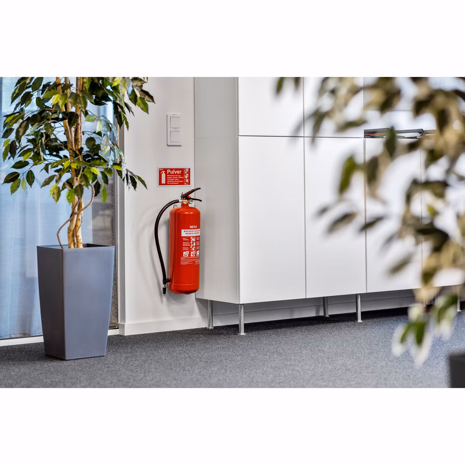 Nexa Brandsläckare Röd 6kg 43A
