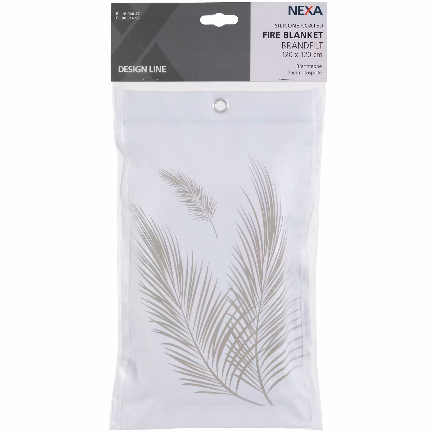 Nexa FB-120 VMP Brandfilt Silikon Palmblad 120x120