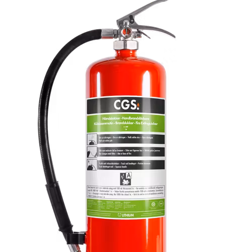 CGS 6 liter AVD brandsläckare, LITHEX-6