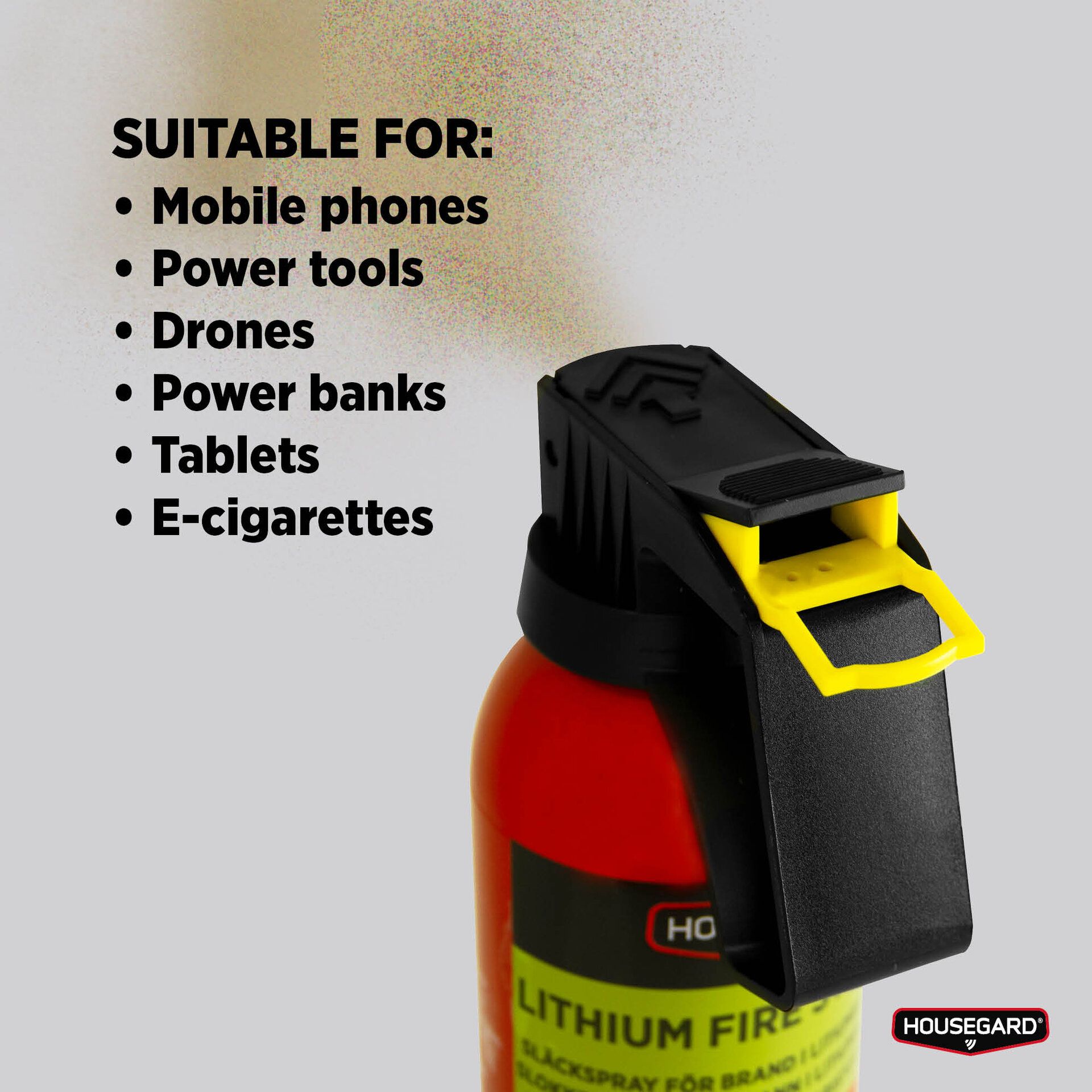 Housegard Lith-EX släckspray AVD, 500 ml