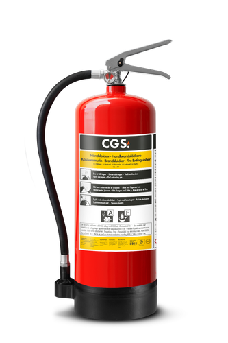 CGS 6 L fettbrandsläckare PFAS fri, FFE6CR-C