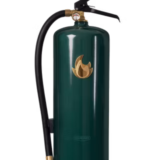 Design by Housegard 6 kg pulversläckare, grön/guld, PE6HR-A