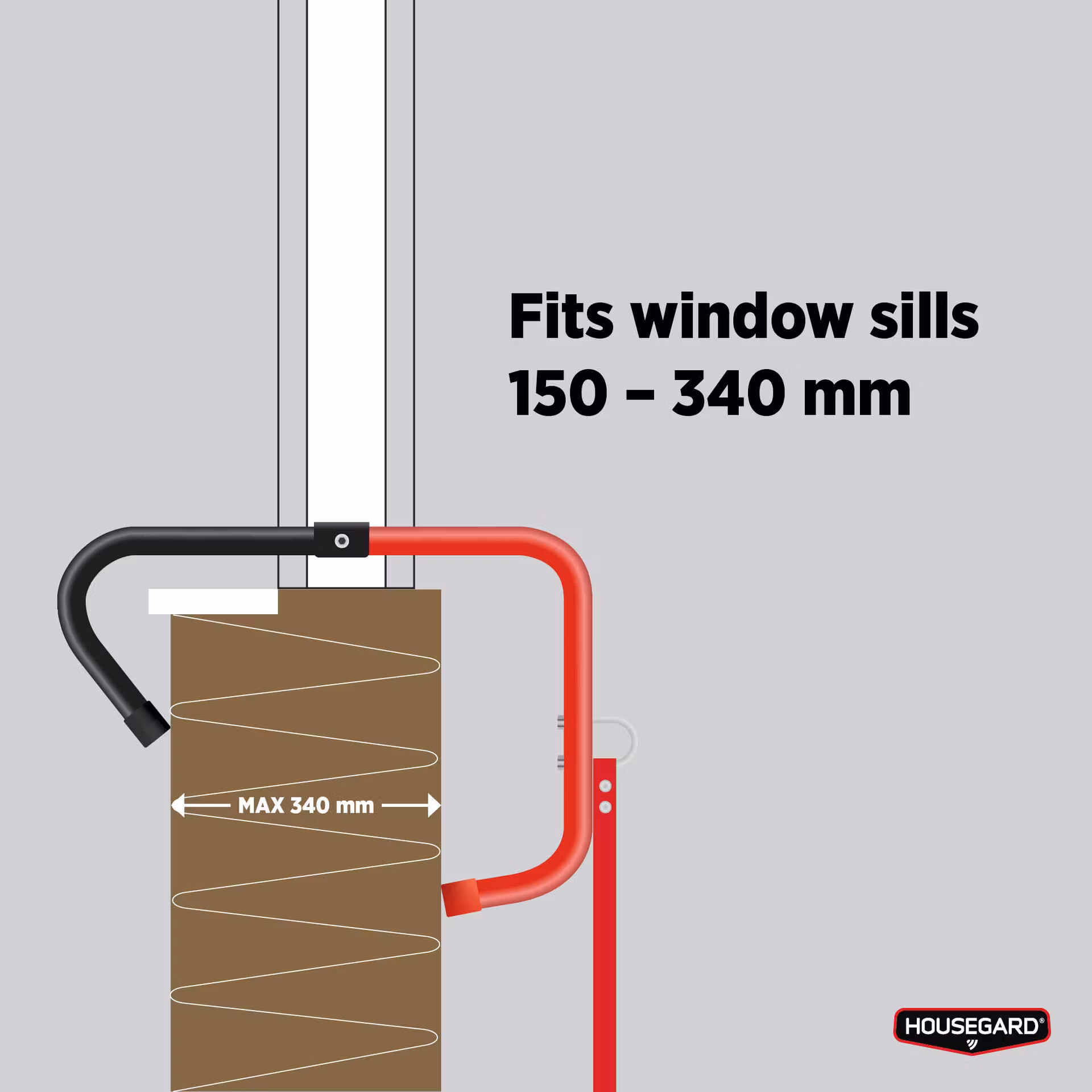 Housegard brandstege 4,5 meter, EL45A