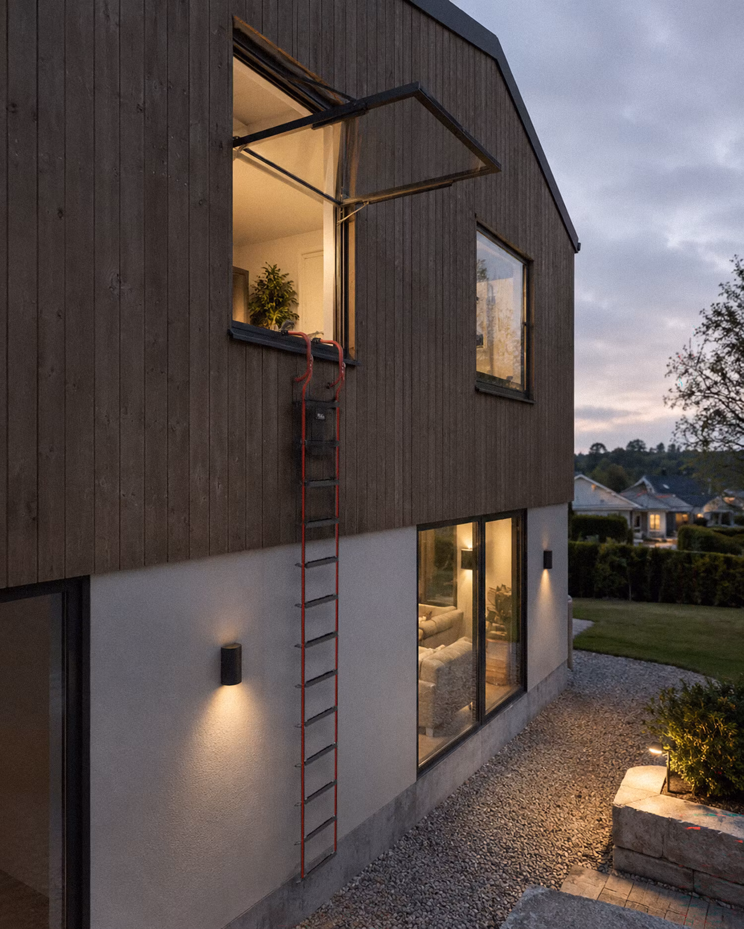 Housegard brandstege 4,5 meter, EL45A