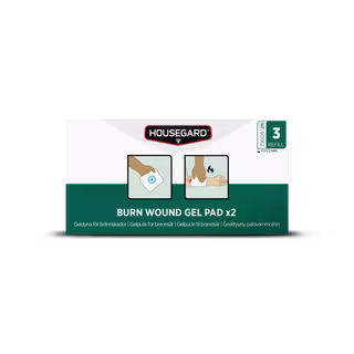 Housegard Gelkompress vid brännskador (2-pack)