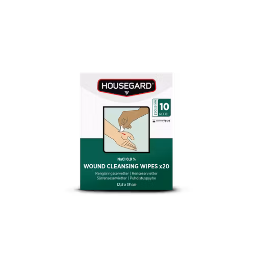 Housegard Sårtvättare NaCl 0.9% (20-pack)