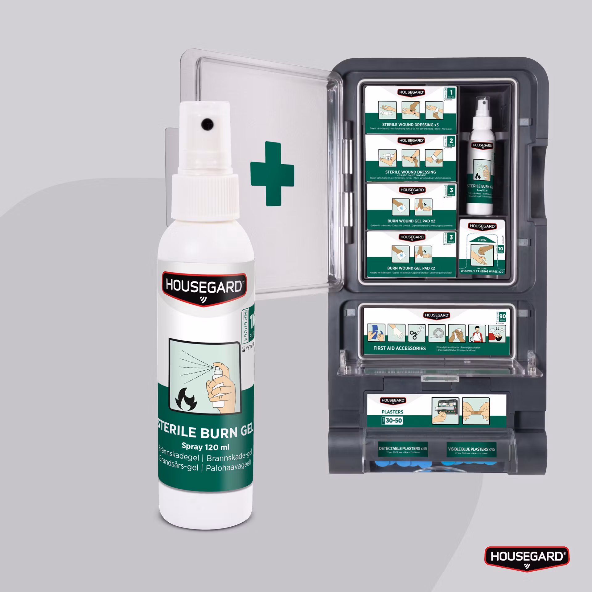 Housegard Brännskadegel 120 ml