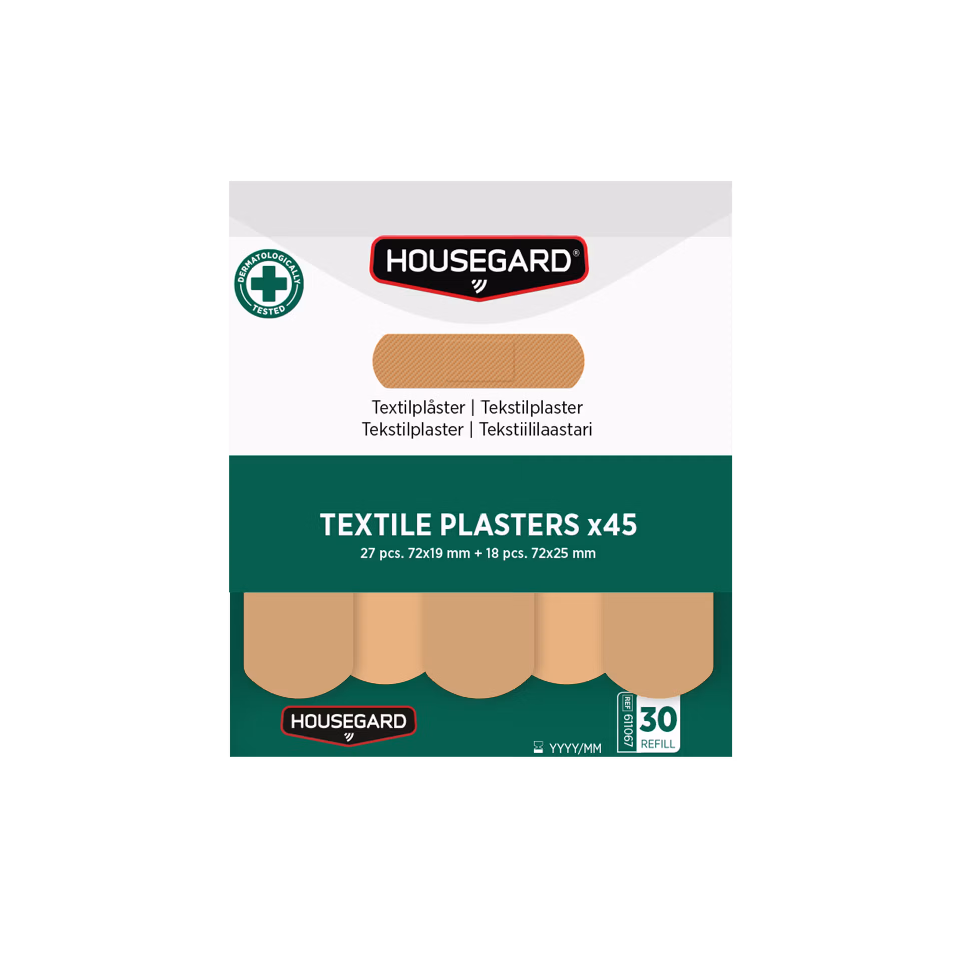 Housegard Textilplåster (2x45 st)