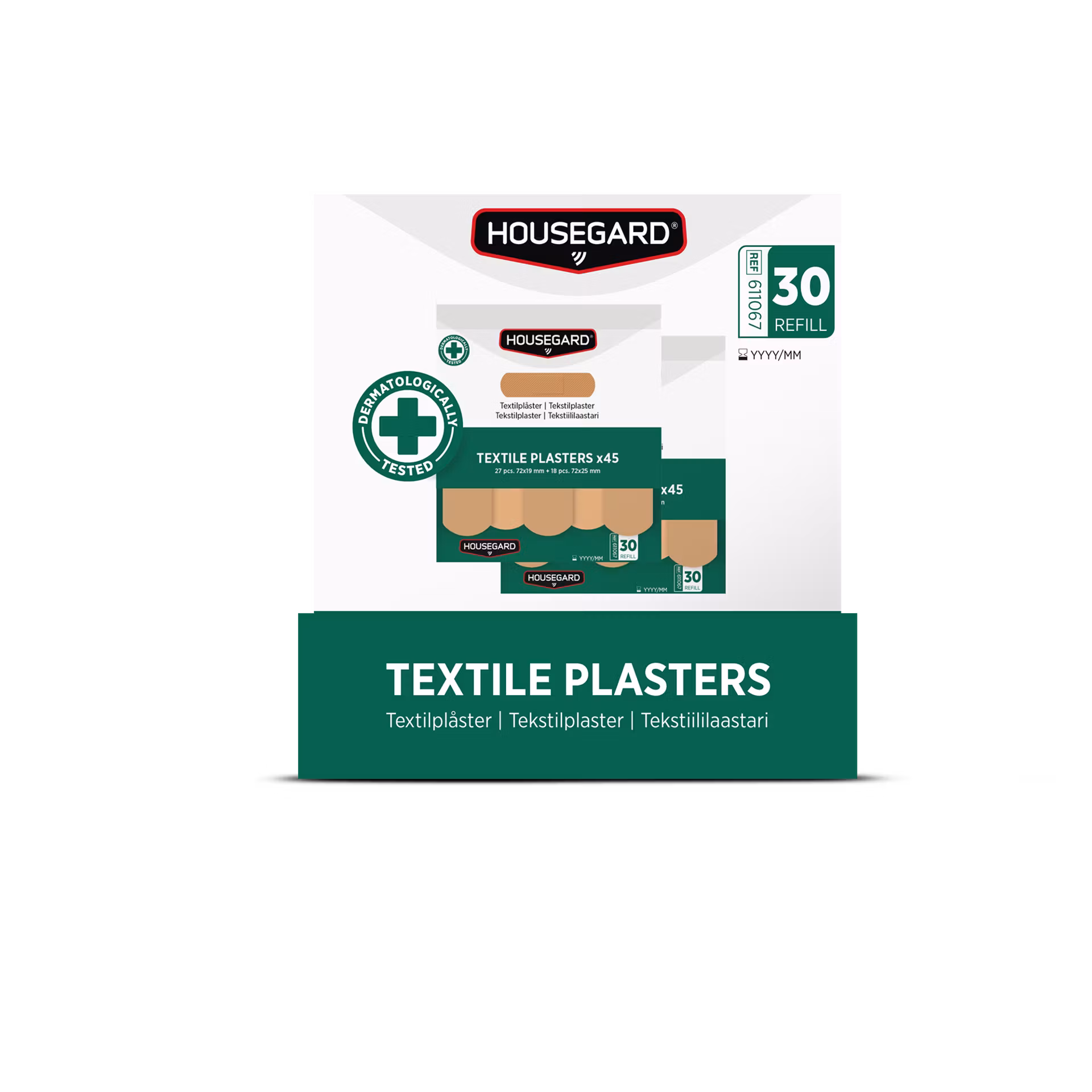 Housegard Textilplåster (2x45 st)
