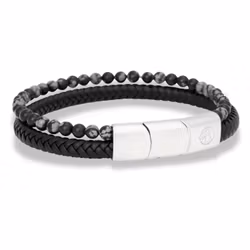 Linton | Läderarmband