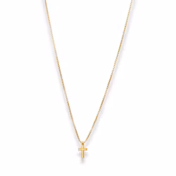 Herman | Stålhalsband | Kors