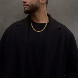 Henric | Stålhalsband | 8 mm