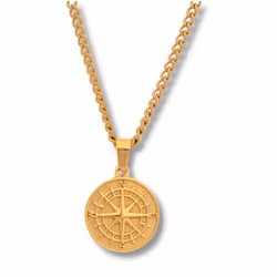 Harvey | Stålhalsband | Kompass