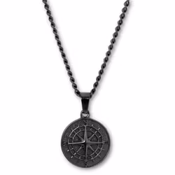 Harvey | Stålhalsband | Kompass