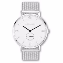 Gustaf | Klocka Mesh | Stål