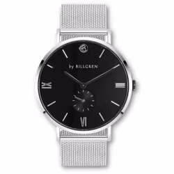 Gustaf | Klocka Mesh | Stål