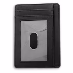 Korthållare | Läder | Svart