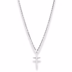 Silverhalsband | Kors