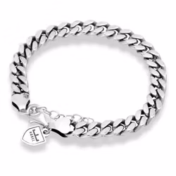 Silverarmband | Pansar 8 mm