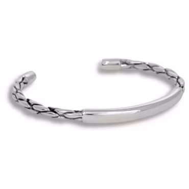 Silverarmband | Stelt | Justerbart